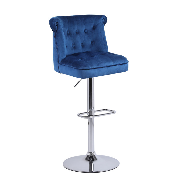 Velvet gas lift bar stools new arrivals